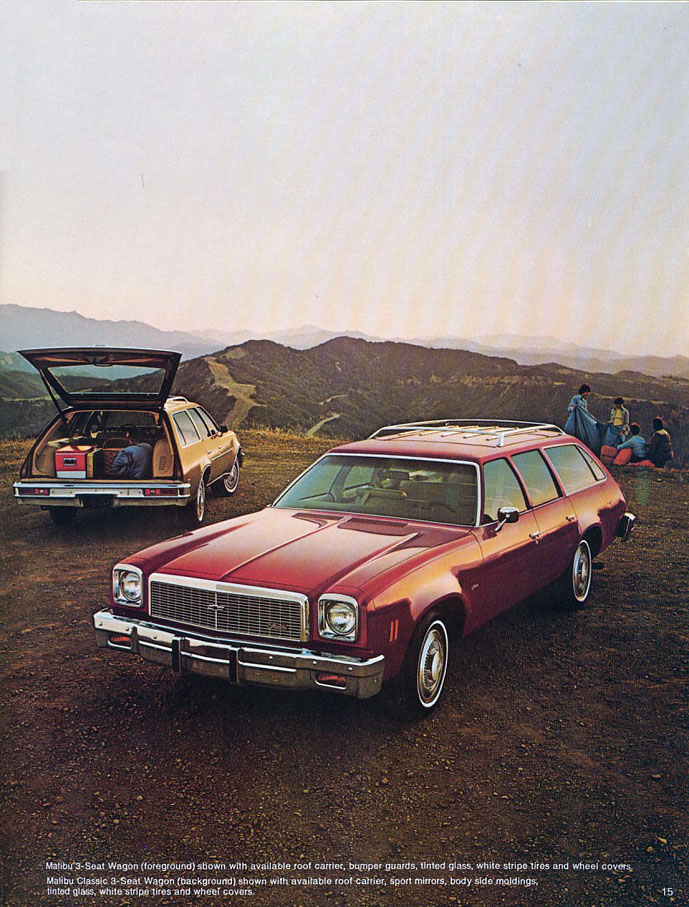 1977 Chevrolet Wagons Brochure Page 1